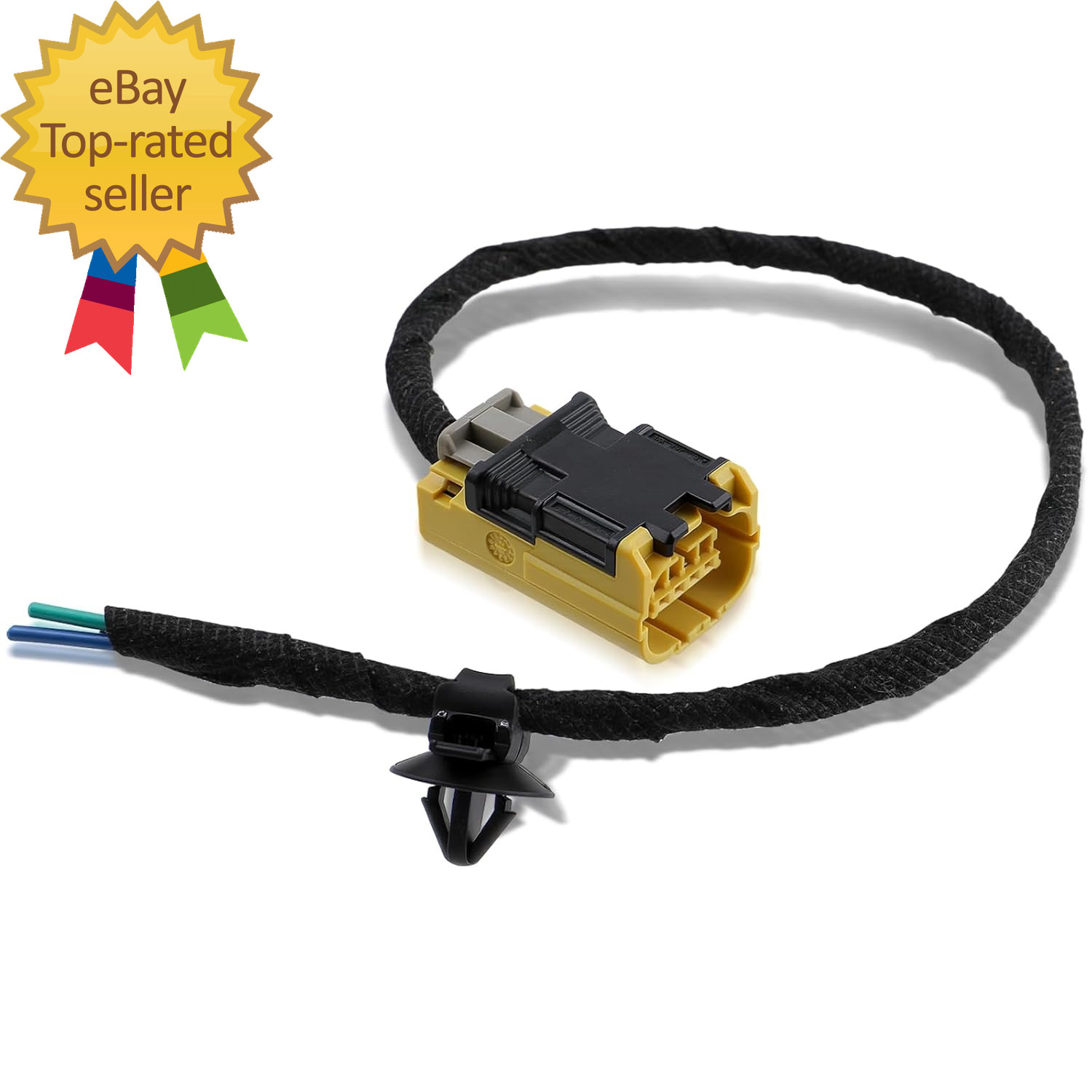 Front Impact Sensor Pigtail Connector Plug Wiring Harness Compatible with Honda