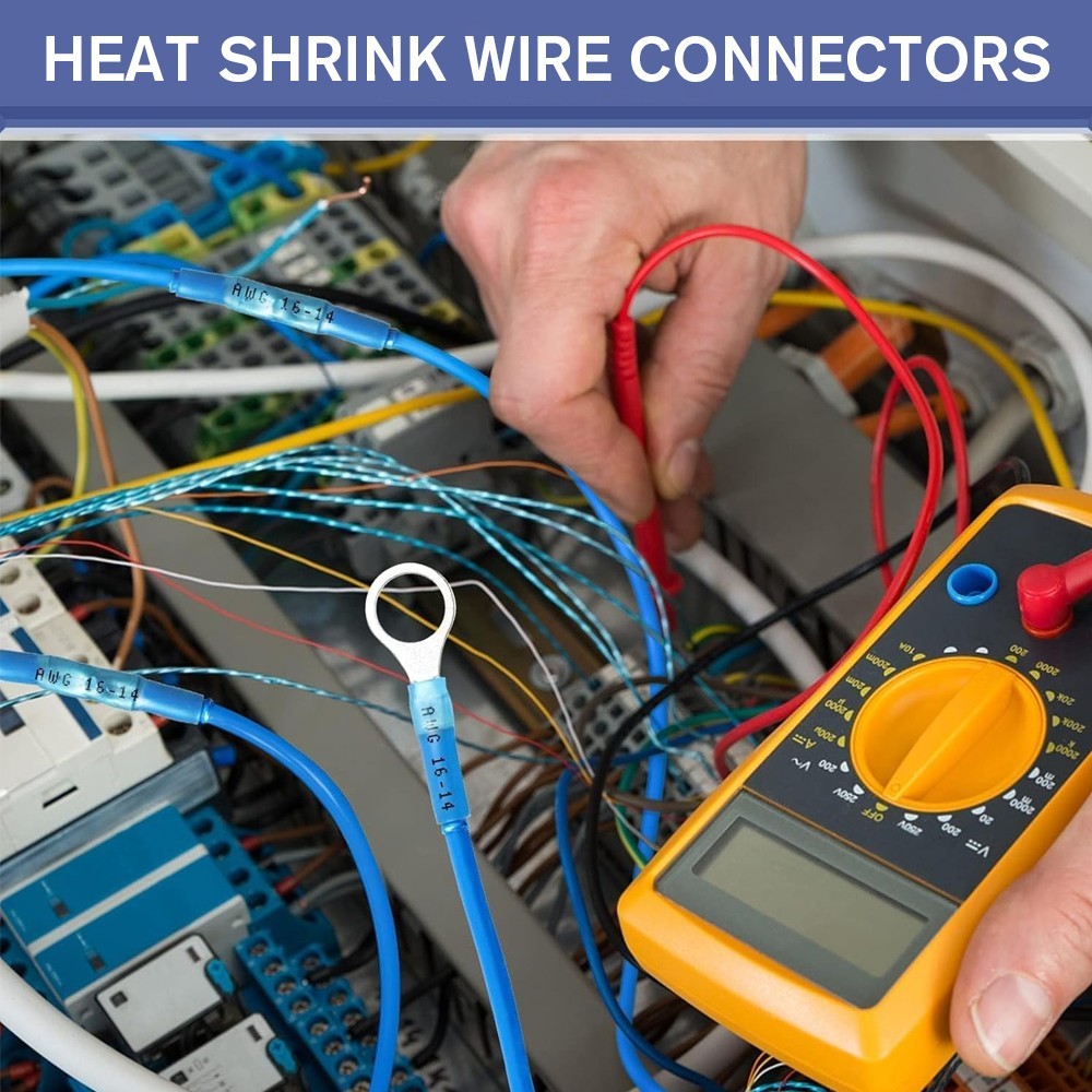 Heat Shrink Wire Connector DIY Kit 250PCS Waterproof Marine Automotive Terminals
