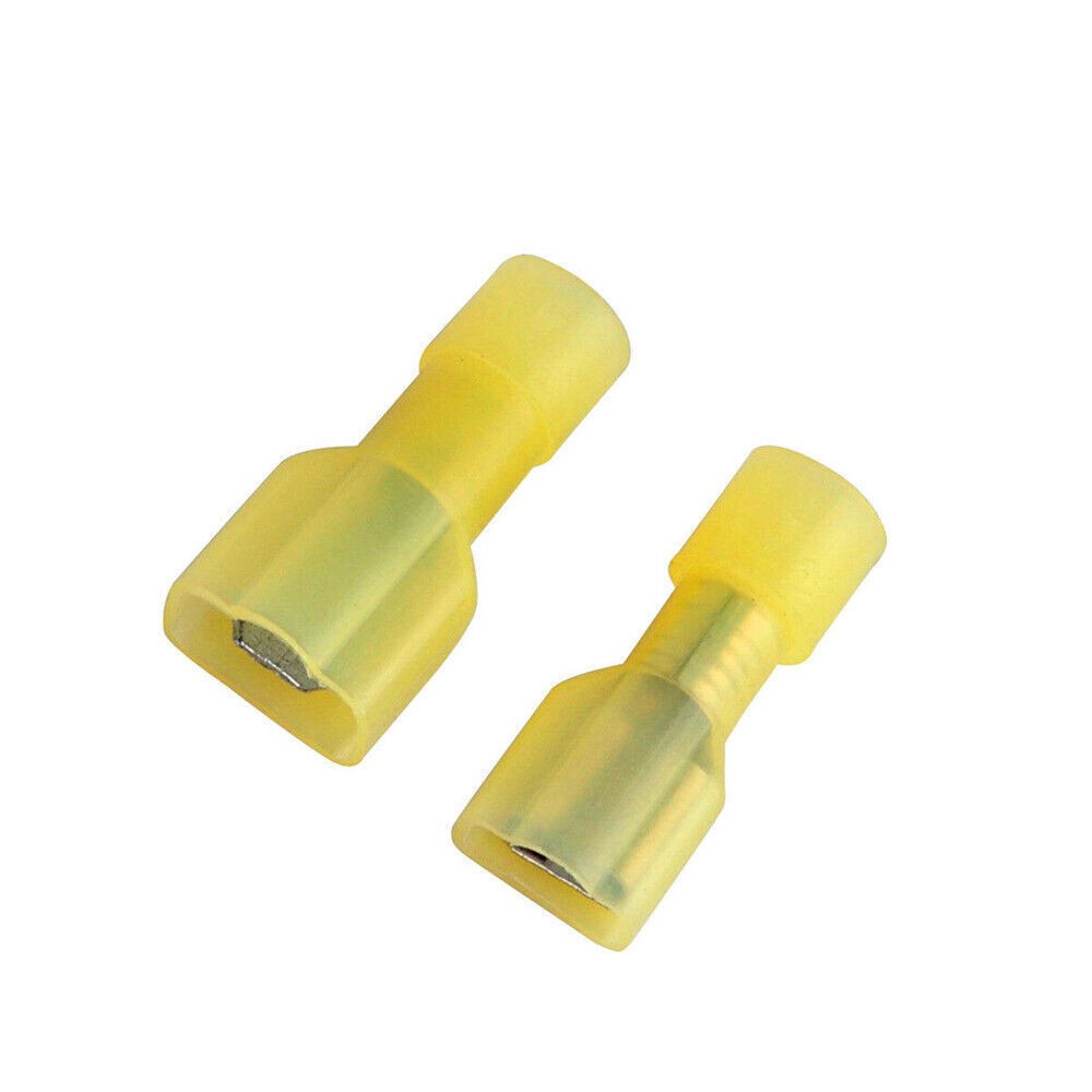 20-300PCS Electrical Wire Crimp Spade Terminals Nylon Fully Insulated Connectors