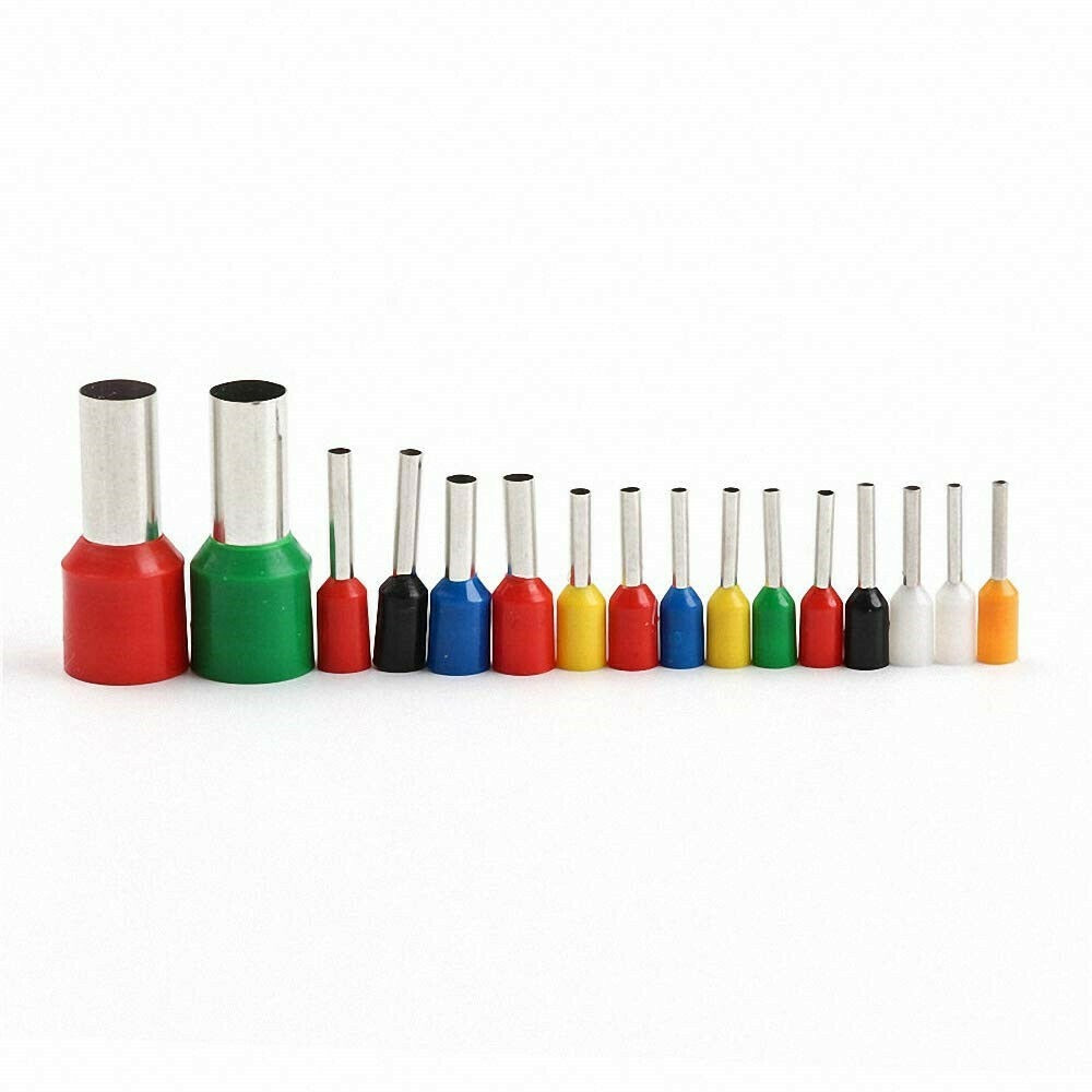 1200Pcs Terminal Wire Connectors Assorted Electrical Set Insulated Crimp Kit