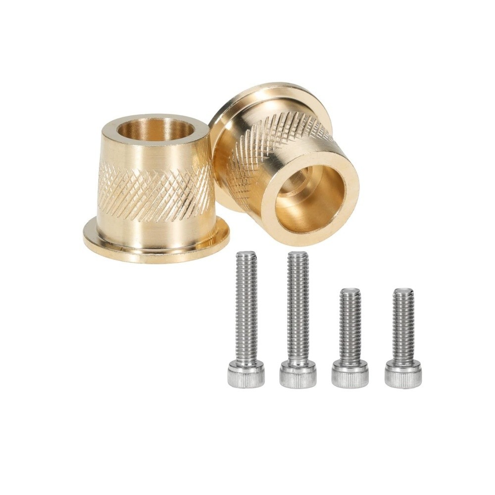 Short Brass 580 Post Adapter for Marine for Malibu Motorsport (M6 Thread)