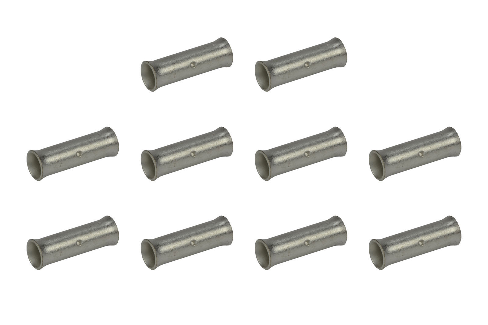 4 AWG TEMCo Butt Splice Connector Tin Plated Copper Uninsulated Gauge. 10 Pack