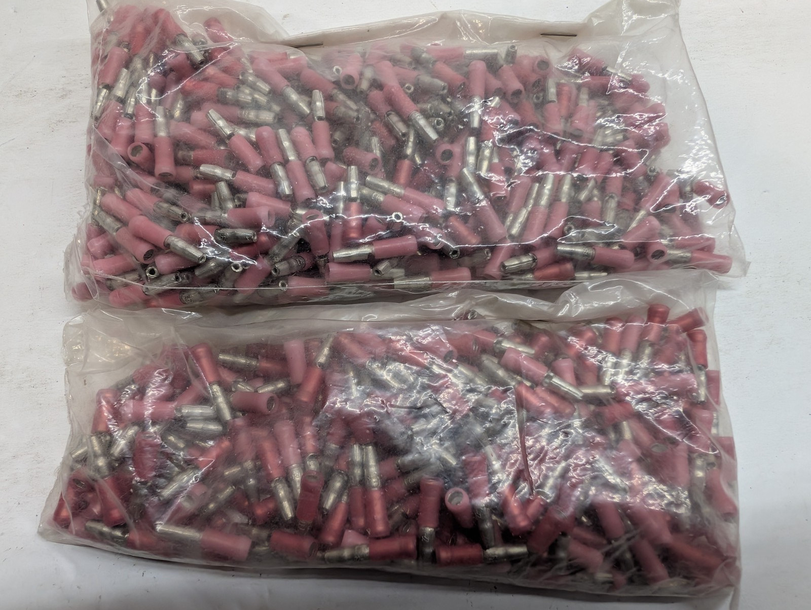 700+ Molex Avikrimp Pink Insulated Male Snap Plug Crimp Terminals 22-18 AWG NOS