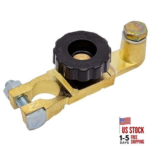 Top Post Battery Disconnect Switch 12V, Quick 1 Pack Top Post W/ Top Bolt