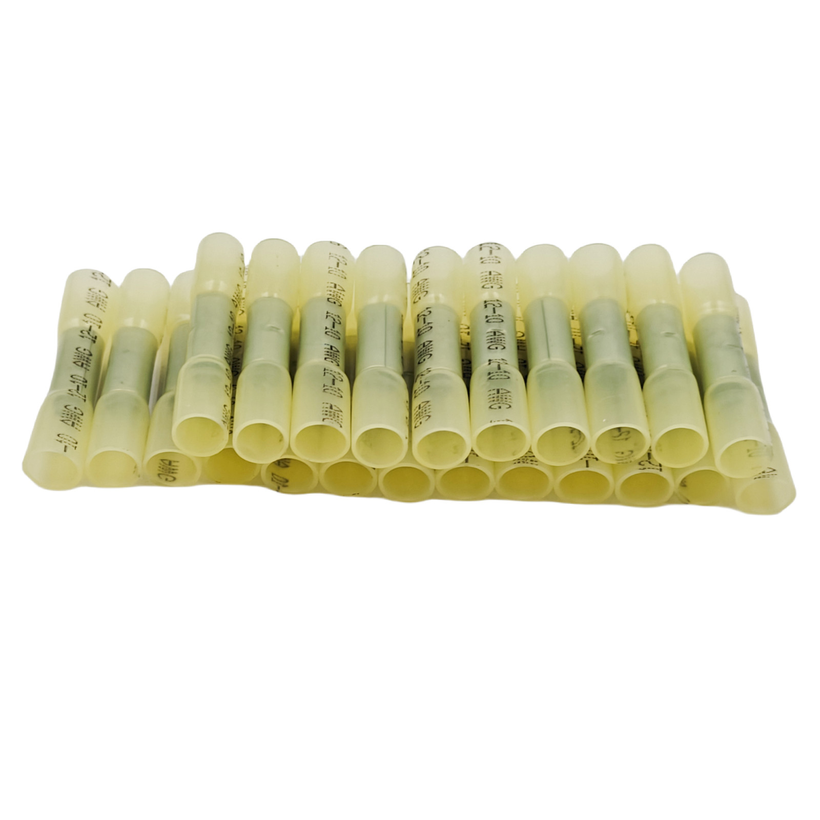 12-10 AWG Heat Shrink Butt Connectors Waterproof Electrical Wire Crimp Splices
