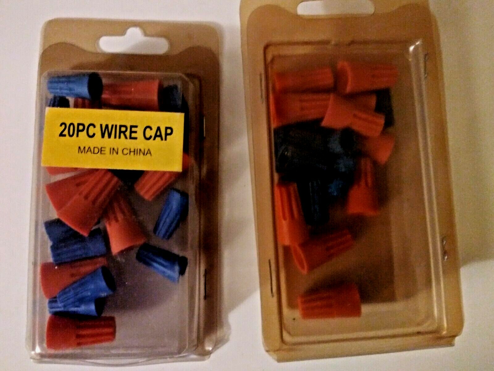 wire caps 2×20 pc= 40 for $ 1.99 assorted