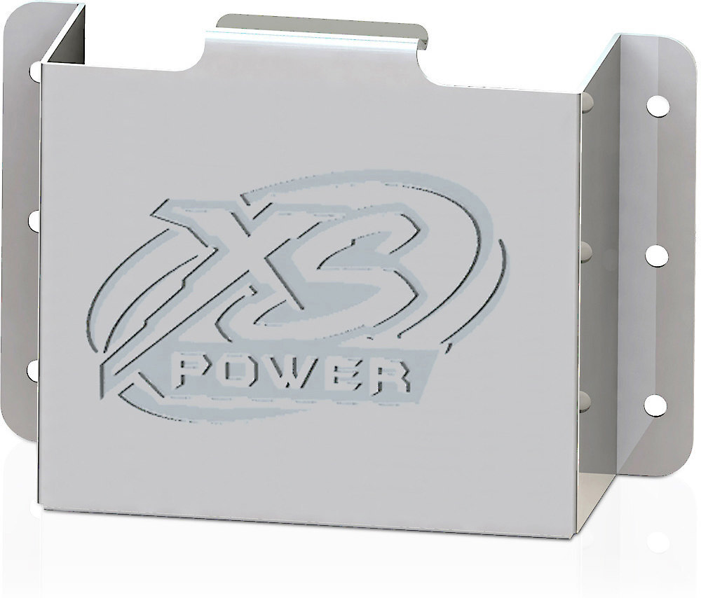 XS Power 514 545 Stamped Al. Side Mount Box no Window