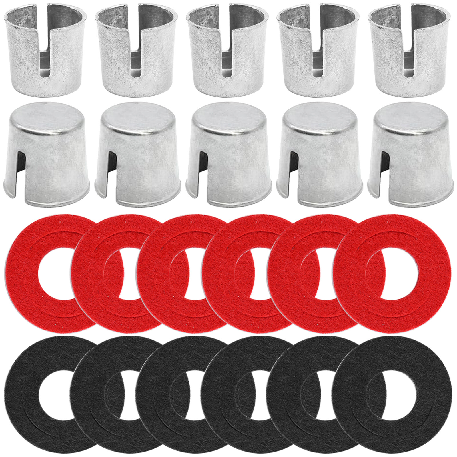 10PCS Car Battery Post Terminal Shims Lead Terminal Shim Caps with 12 P Auto