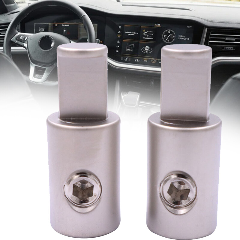 2X Car Audio AMP 1/0 Gauge Power Ground Wire Pin AWG Terminal Input Wire Reducer