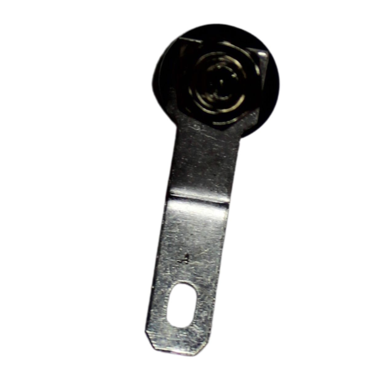 12 Gauge Brass/Nickel Plated Negative (Black) Push Terminal