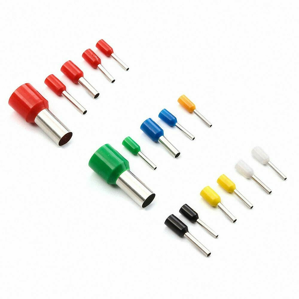 1200Pcs Terminal Wire Connectors Assorted Electrical Set Insulated Crimp Kit