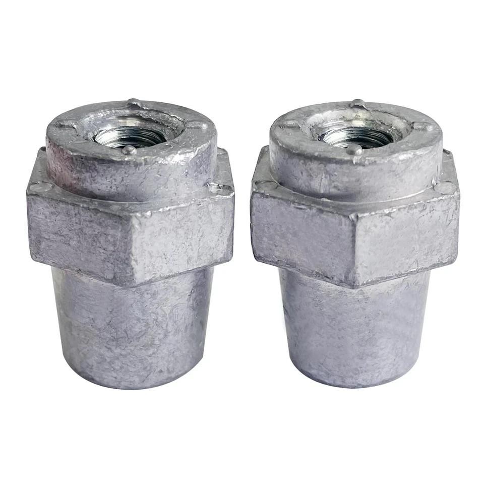 5/16″-18 Thread Battery Terminal Post Adapter Female Lead Stud Extension 2pack