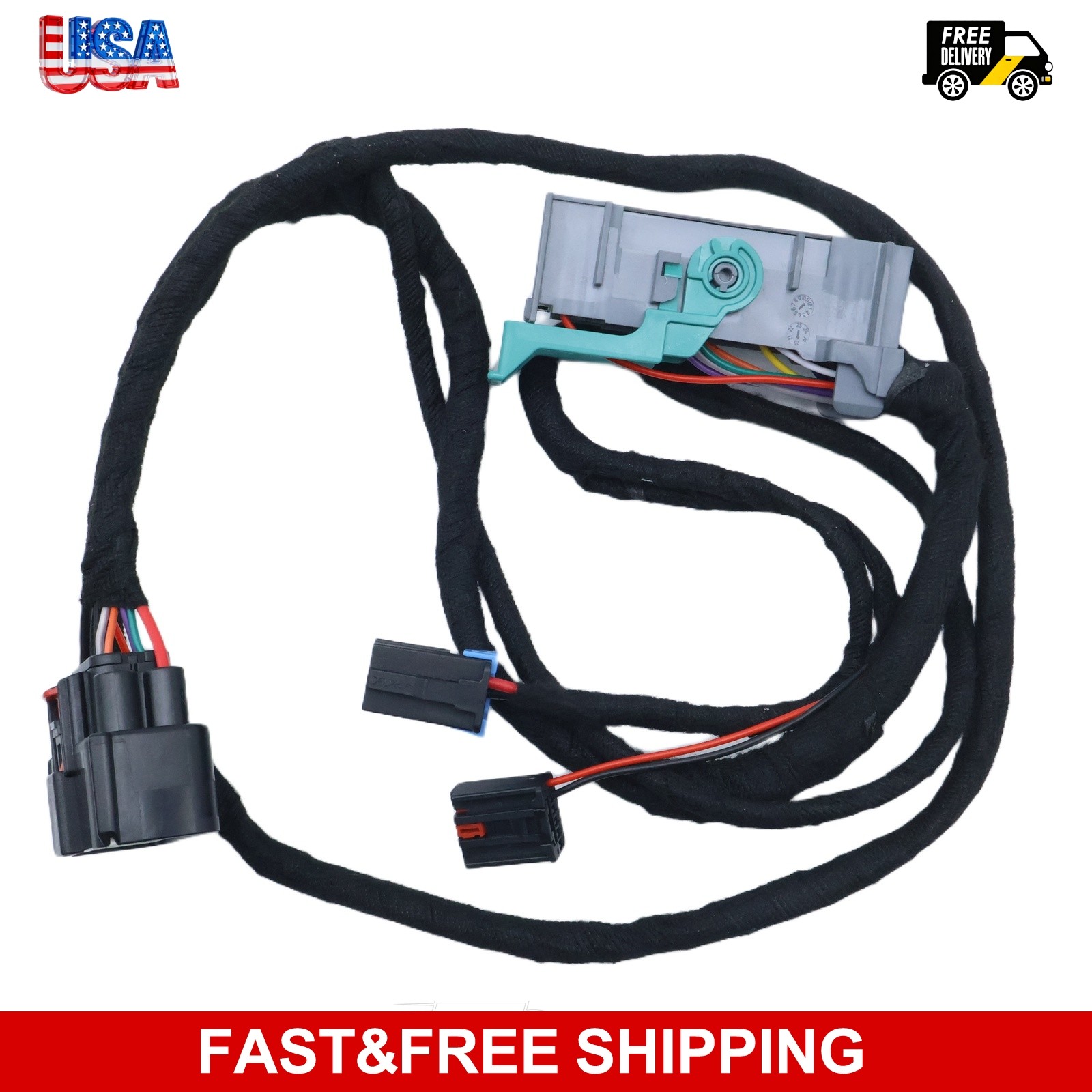 16-PIN Jump Seat to Full Center Console Wiring Harness For Chevrolet Upgrade Pt