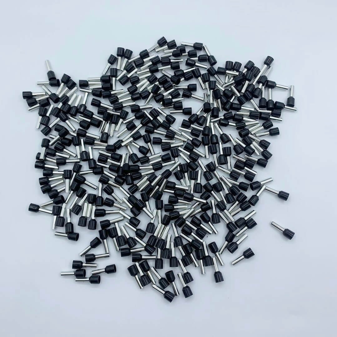 50pcs 10AWG Wire Cable Ferrule Terminals Pin Cord End Copper Crimp Connectors