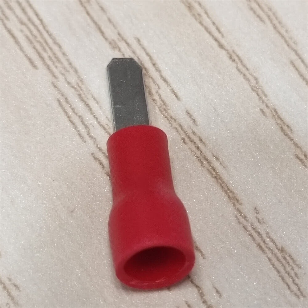 100pcs Male Insulated 2.8mm Spade Terminals 16-22AWG Crimp Wire Connectors