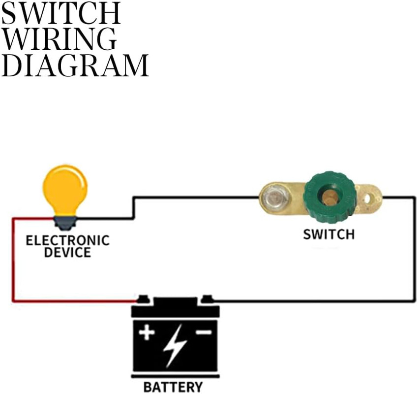 Side Post Car Battery Disconnect Switch Car Battery Terminal Link Quick Switch