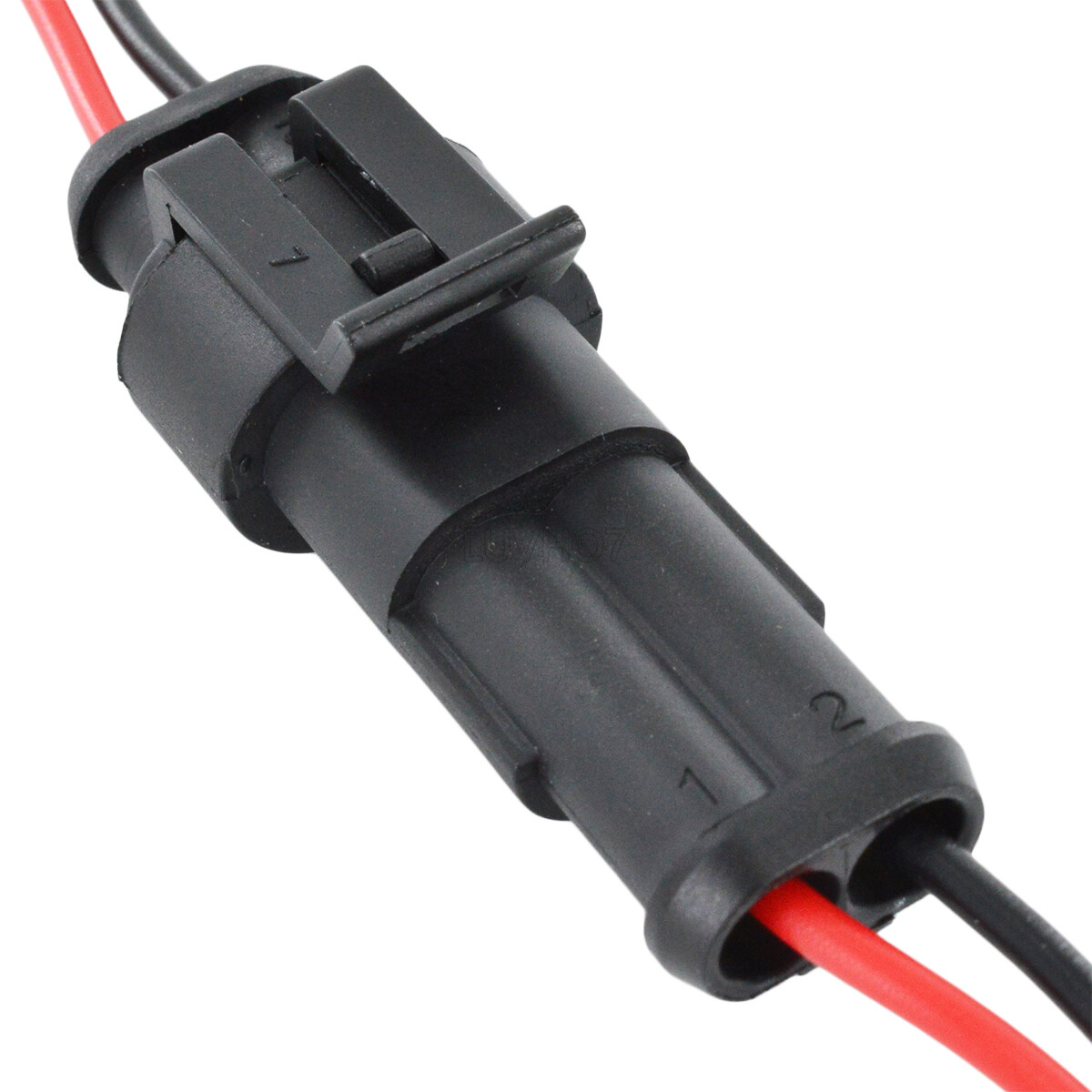 20X Car Waterproof Electrical Wire Cable Connector Male Female 2Pin Way Plug Kit