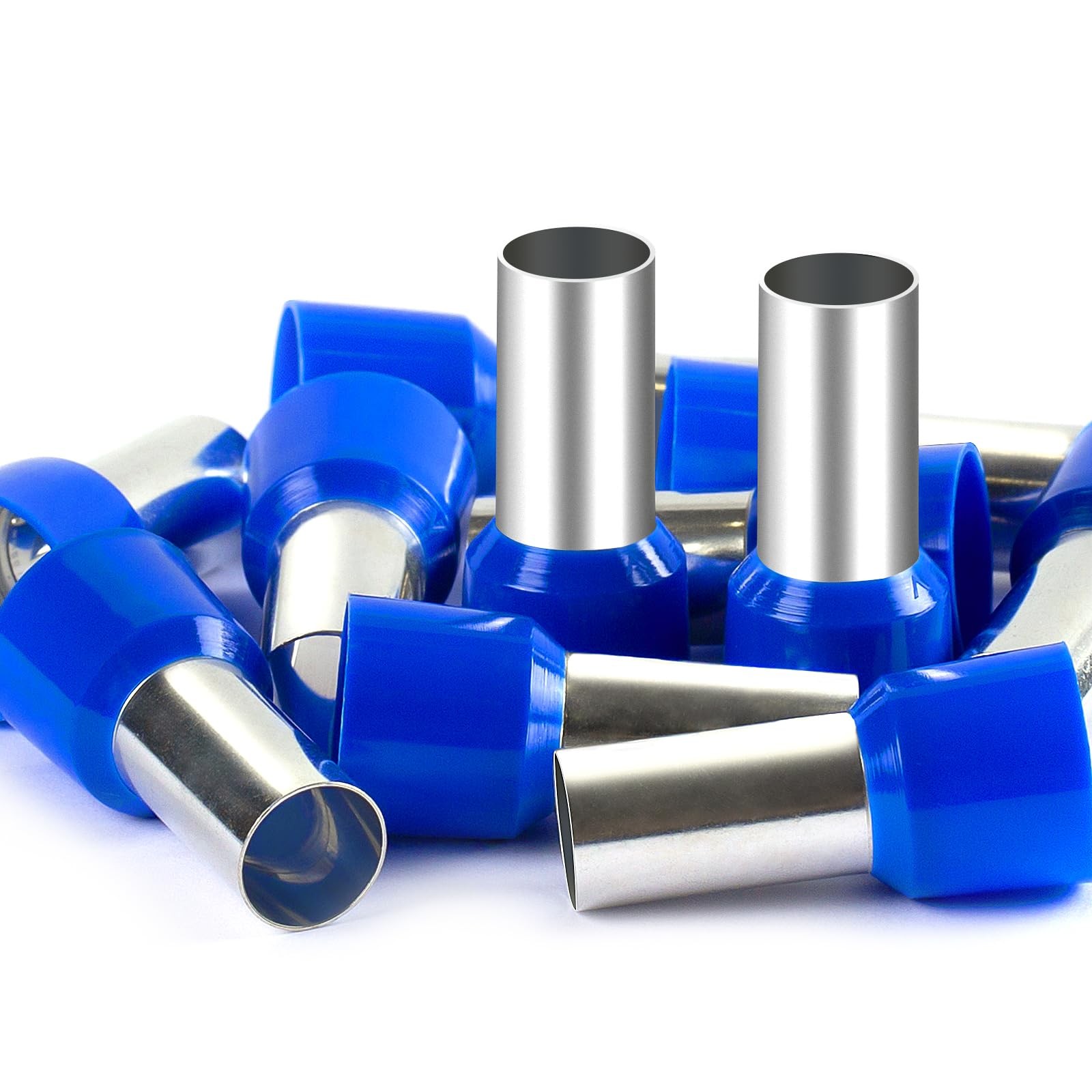 AIRIC UL Listed Wire Ferrule Connectors 1/0 Gauge – DIN Standard – Crimp Copp…
