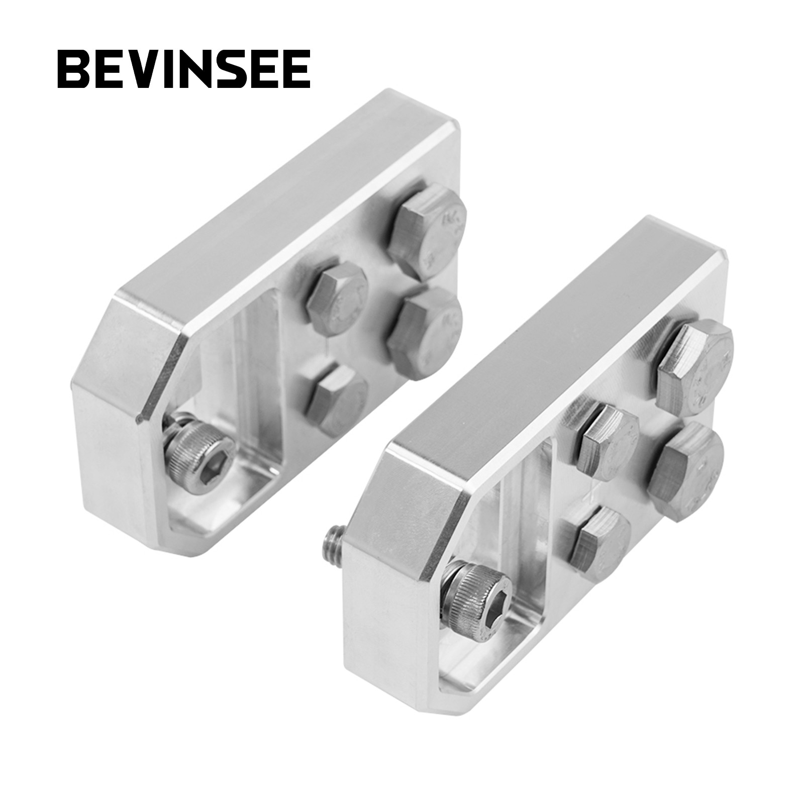 2x 4 Spot Flat Bolt Style Battery Terminal For XS Power M6 Standard Batteries
