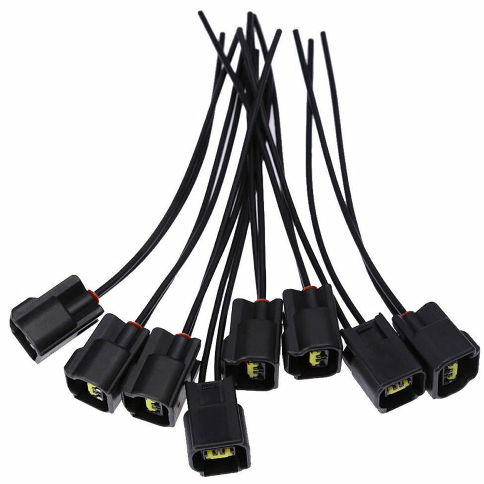 8 Pack Ford Ignition Coil Connector Plug Harness Compatible with Ford