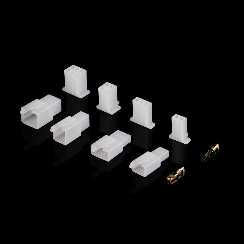2 3 4 6 Way Electrical Wiring Multi Connector 2.8MM Terminals For Motorcycle ATV