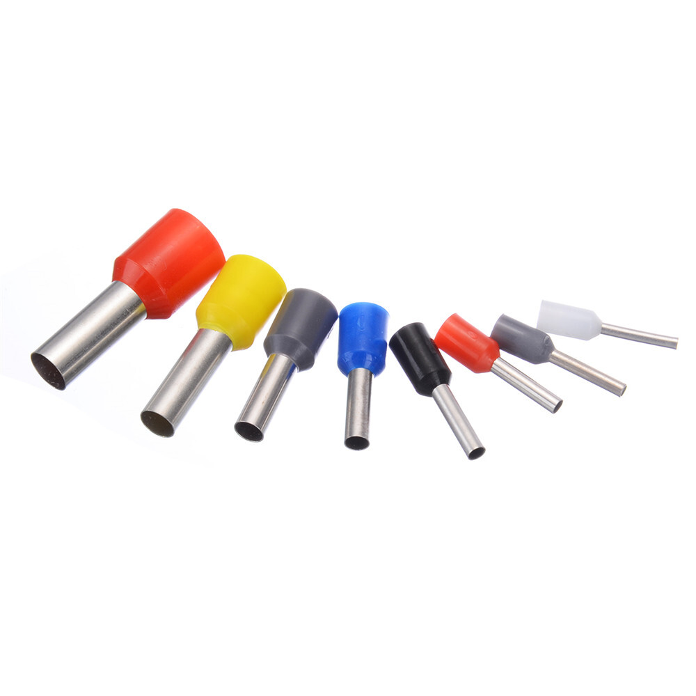 1200PCS Connectors Cord Wire Crimp Cable Pin End Bootlace Ferrule Terminals Kit