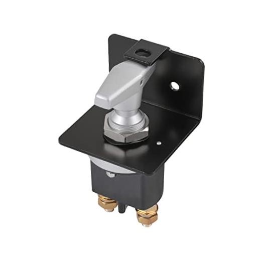 DICMIC Battery Disconnect Switch with Lockout Plate – Compatible with Negative