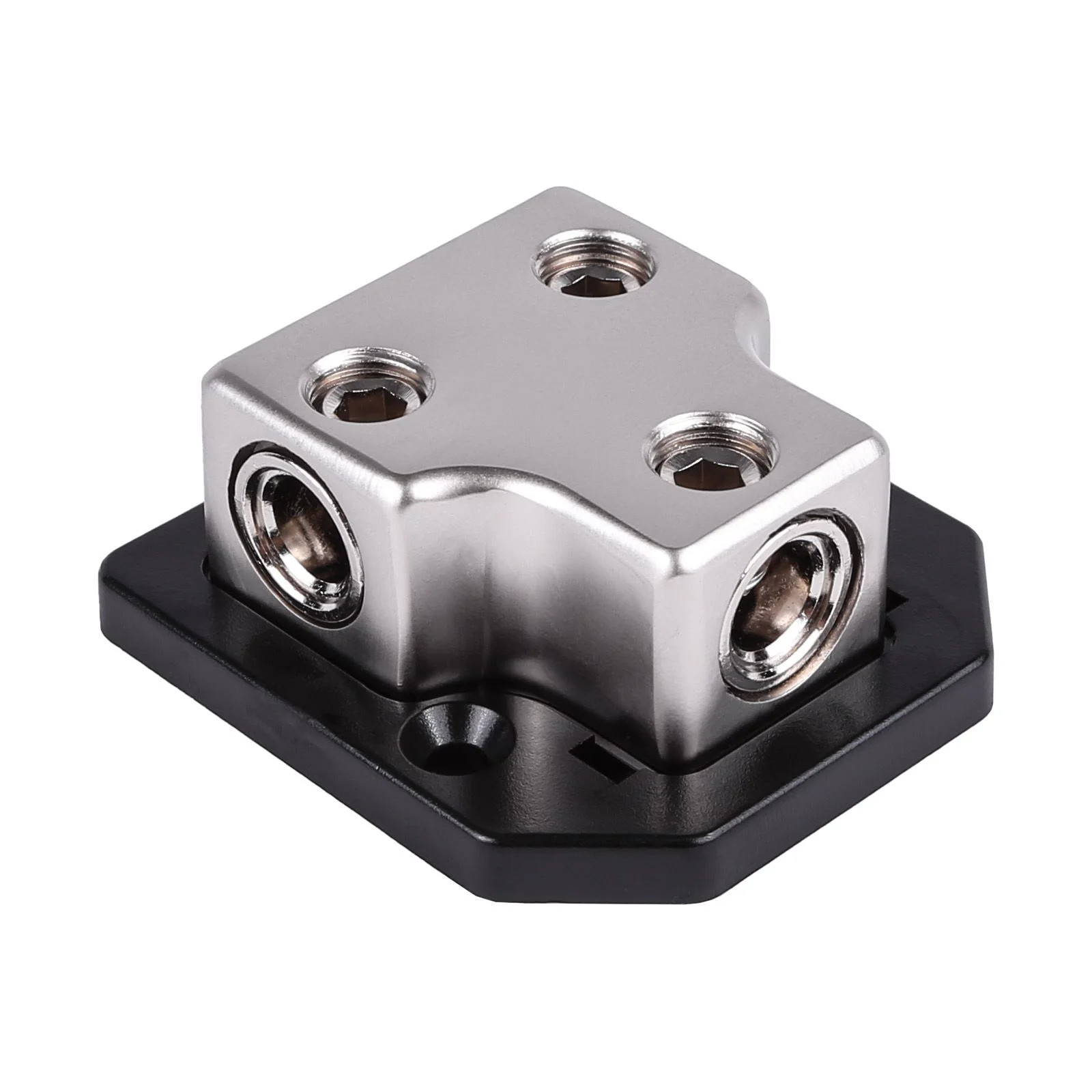 NEW SKAR AUDIO X1 0/4 GA INPUT TO X2 0/4 GA OUTPUTS DISTRIBUTION BLOCK