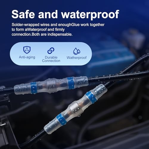 800pcs Waterproof Solder Seal Wire Connectors – Heat Shrink Self 800PCS