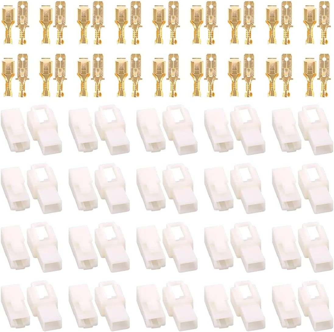 6.3MM Electrical Automotive Wire Connectors Male Female Socket Plug Terminal for