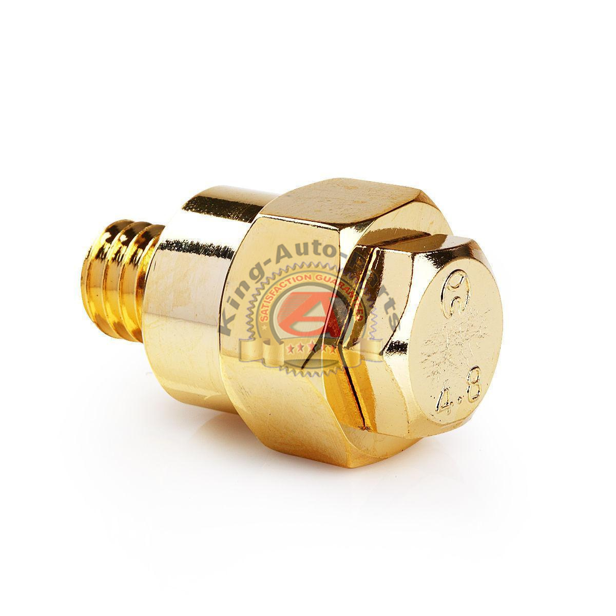 New Gold Plated Long Side Post Mount GM GMC Battery Terminal Tap MAS 1999