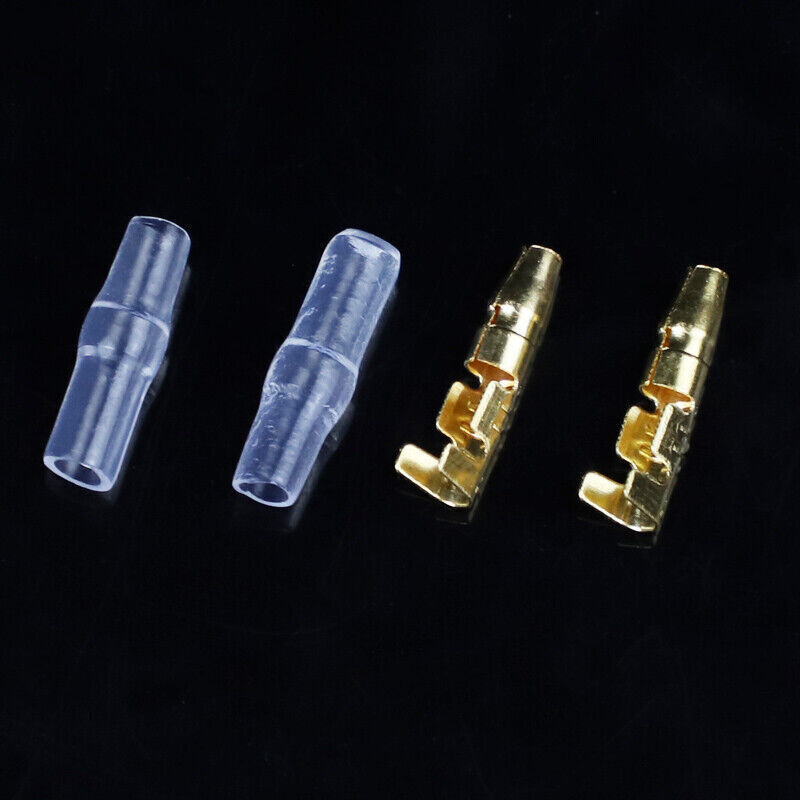 10/50 Sets Male Female Wire Crimp Connectors 4.0mm Bullet Terminal Kit Set US