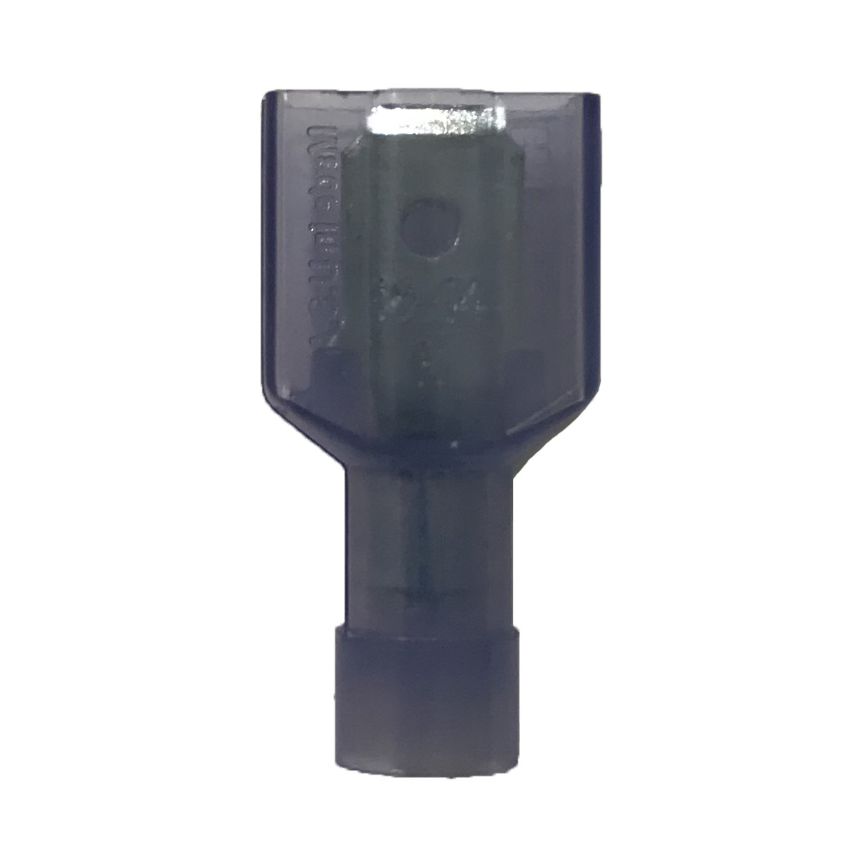 (100) Nylon 16-14 Gauge .250 Tab Fully Insulated Male Quick Disconnect Connector