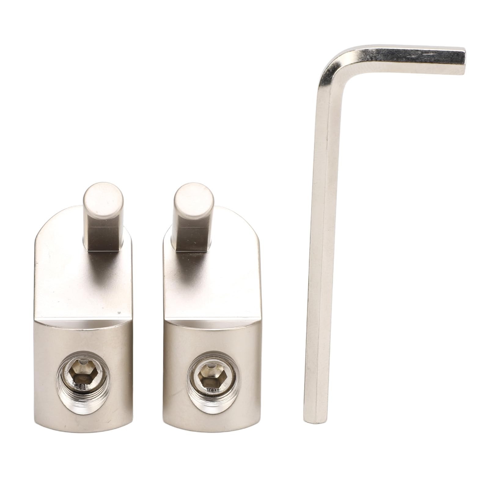 1/0 to 4 Gauge Amp Input Reducers, Offset Angled, Metal, Hex Wrench
