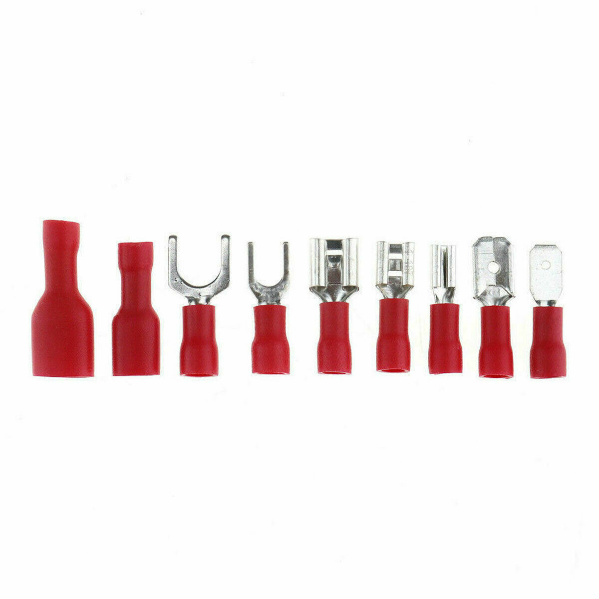 1200PCS Assorted Insulated Electrical Wire Terminals Crimp Connectors Spade Kit