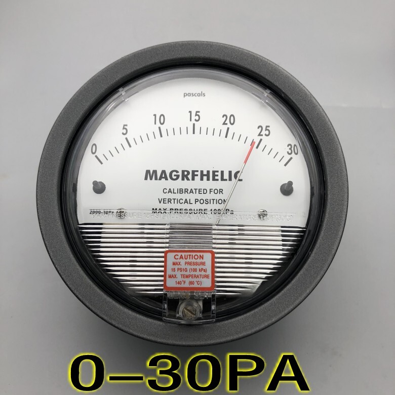 1PC FIT FOR TE2000 micro pressure gauge, differential pressure gauge, circular
