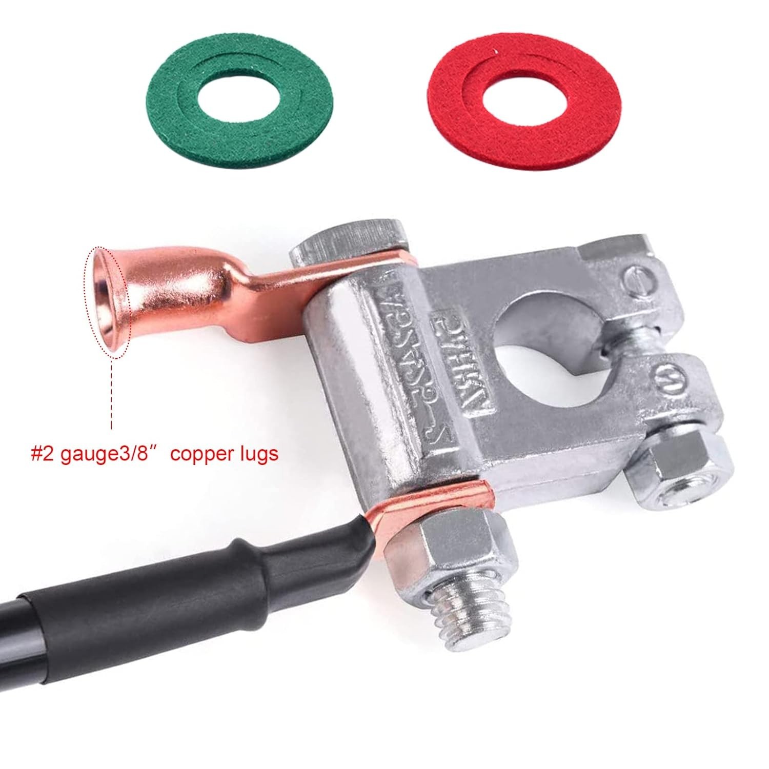 Battery Terminal Connectors, Military Spec Positive Negative Heavy Duty Auto …