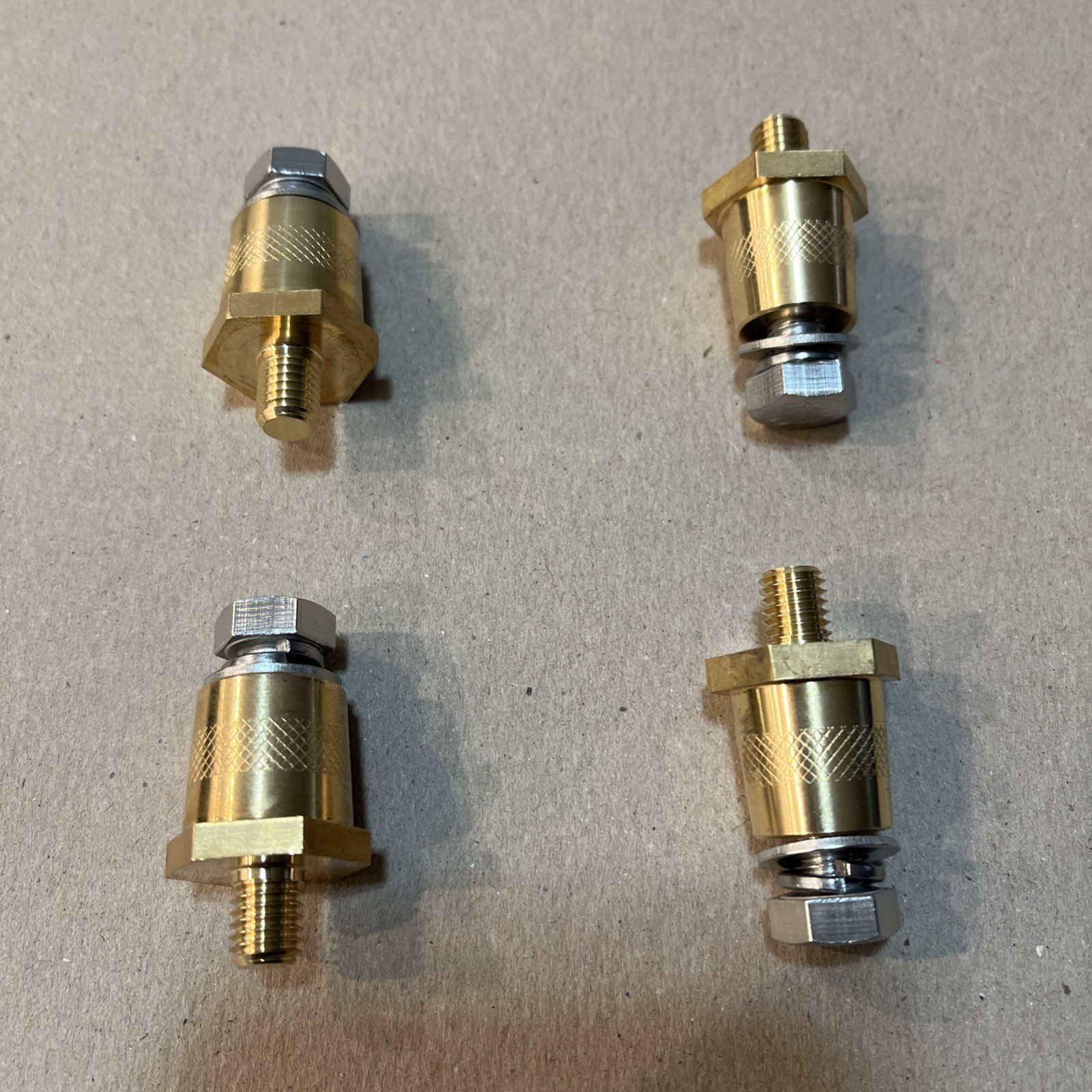 M8 Thread Male Brass Battery Terminal Charging Posts M8 Battery Post Adapter …