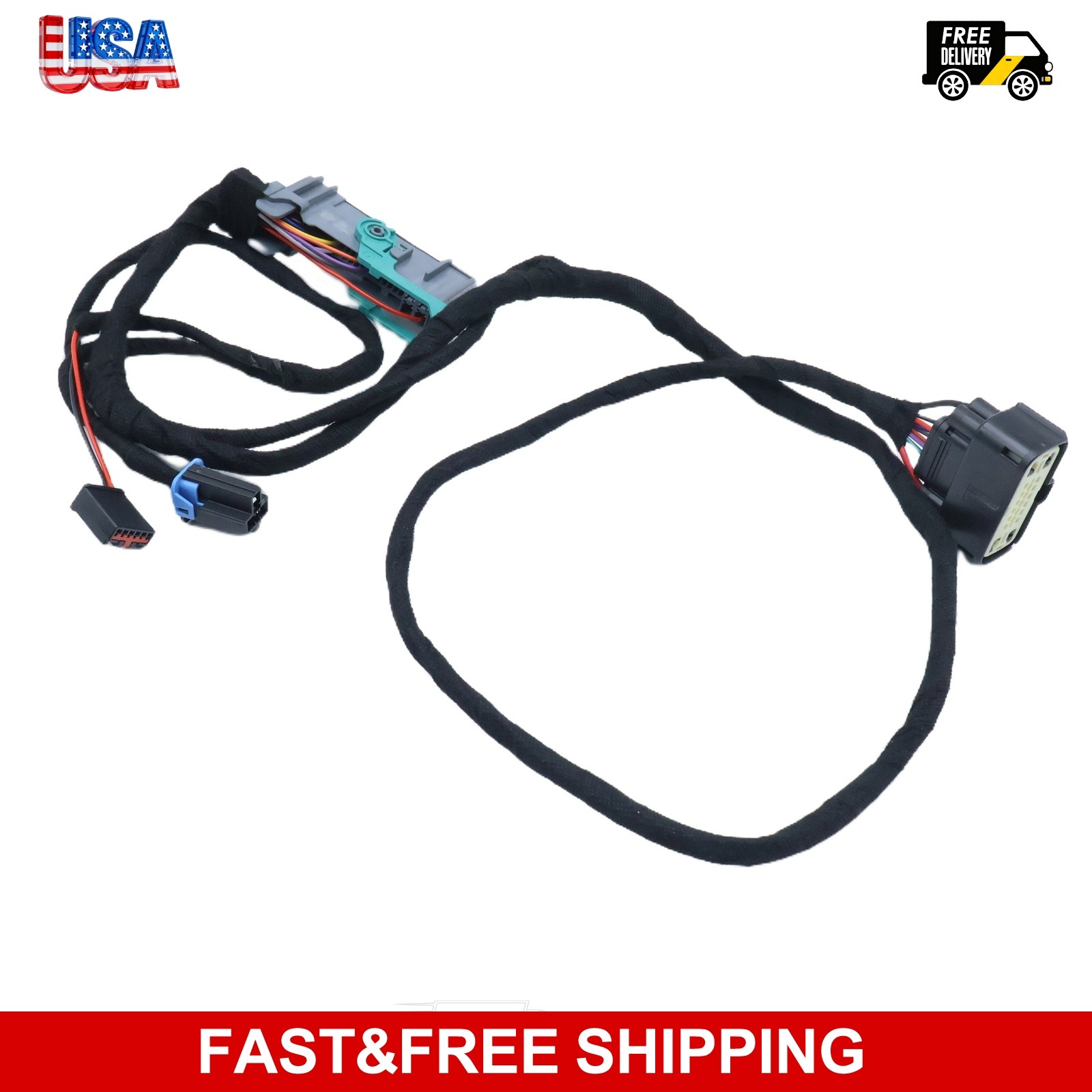 16-PIN Jump Seat to Full Center Console Wiring Harness For Chevrolet Upgrade Pt
