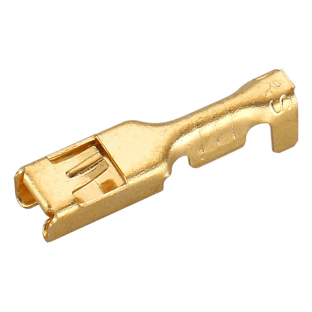 [100/200/500x] 2.8mm Male and Female Spade Connectors Crimp Terminals 22-16 AWG