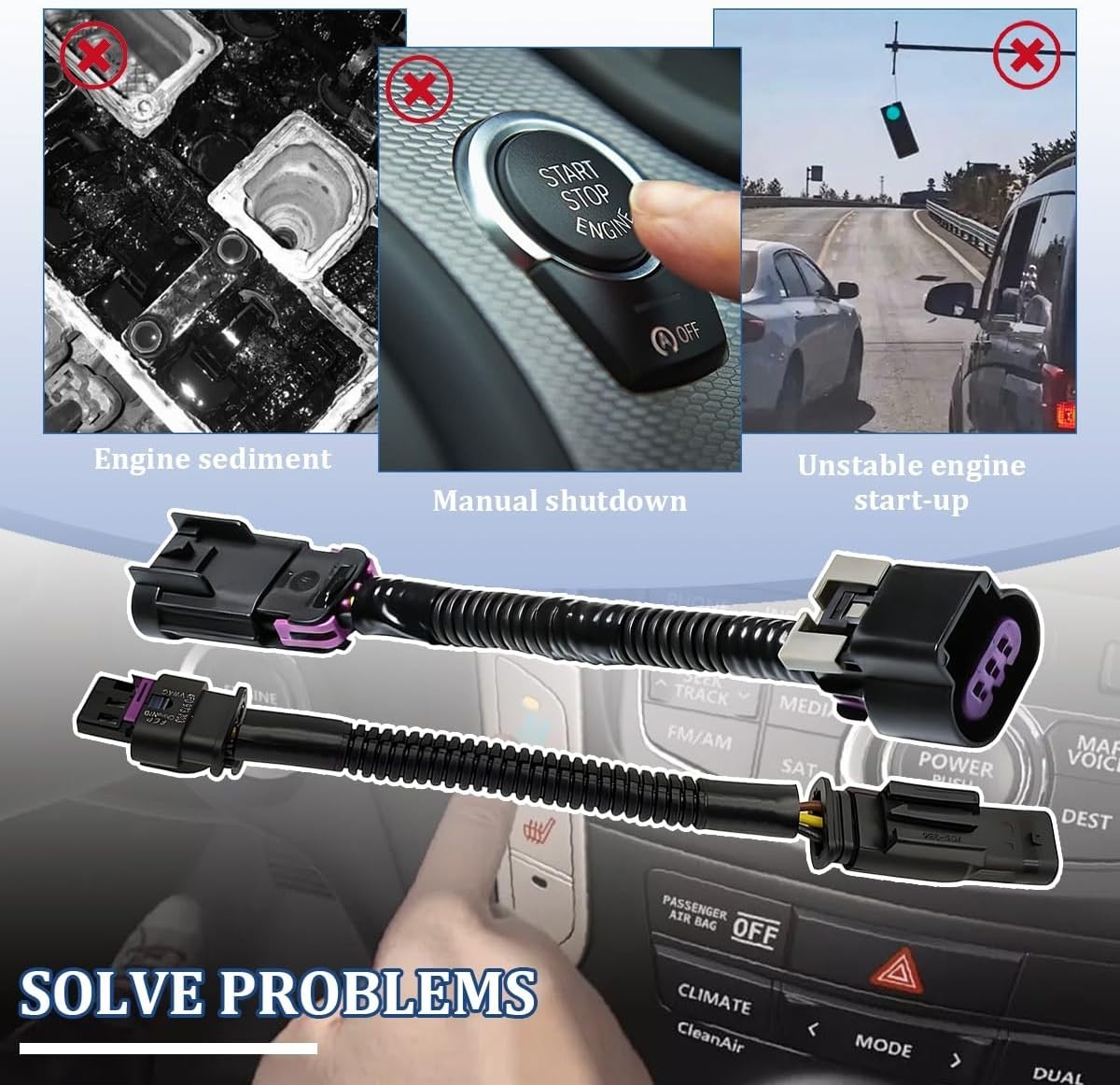 Auto Start Stop Eliminator for 2016-2018 XT5 & 2015-2018 Cruze – Easy Install