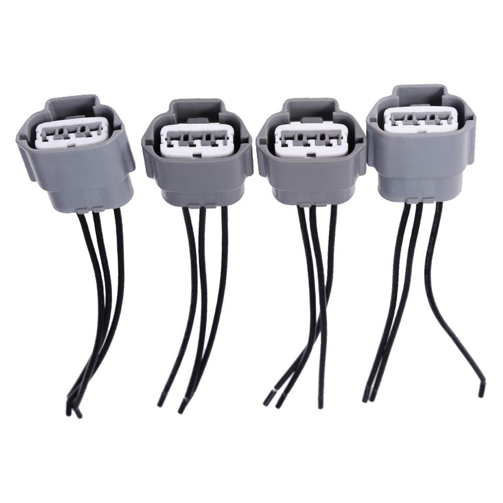 4PCS Ignition Coil Wiring Connectors Fit For Nissan Altima Sentra Infiniti Su…