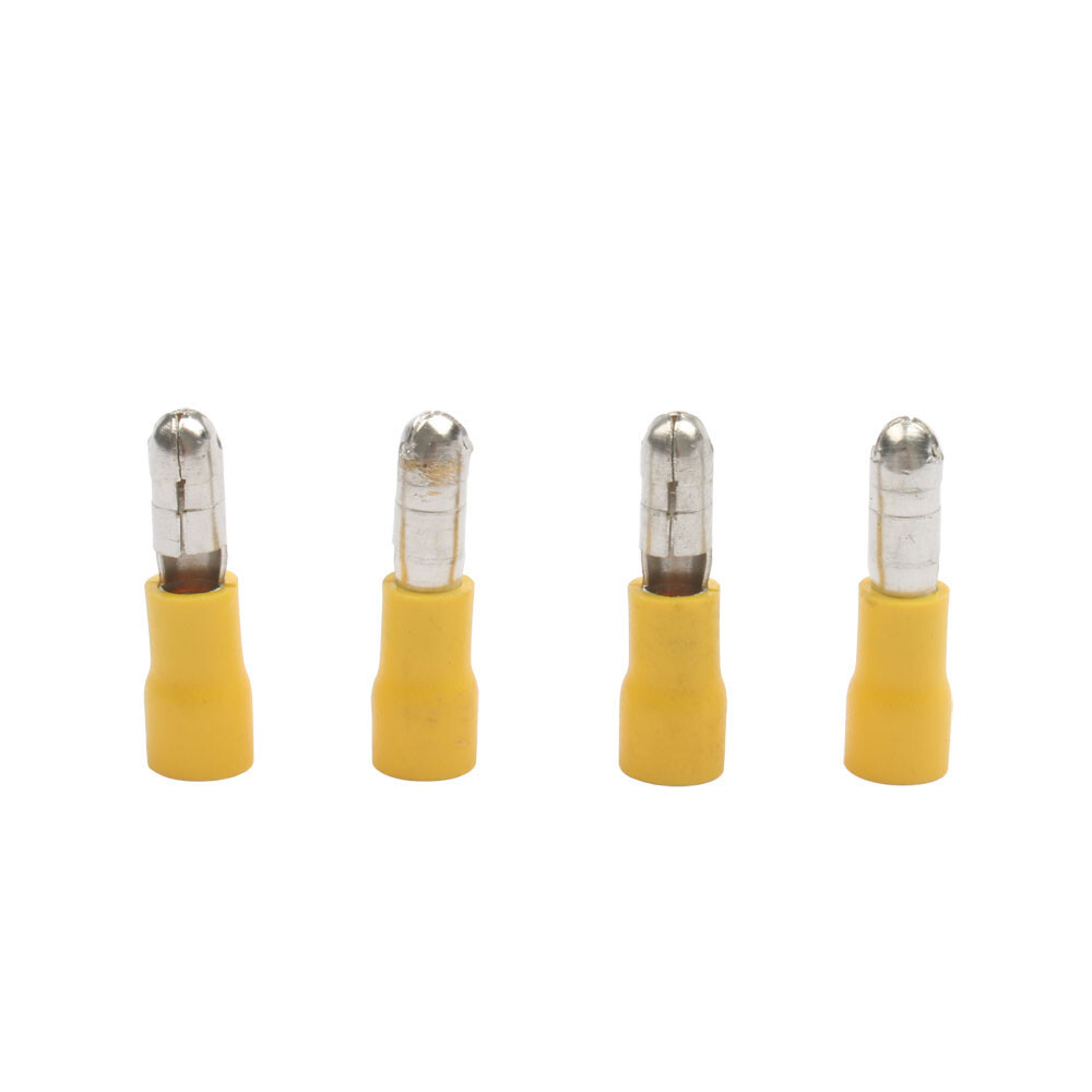 100PCS Insulated Bullet Crimp Wire Male/Female Connectors Splice Terminals Kit