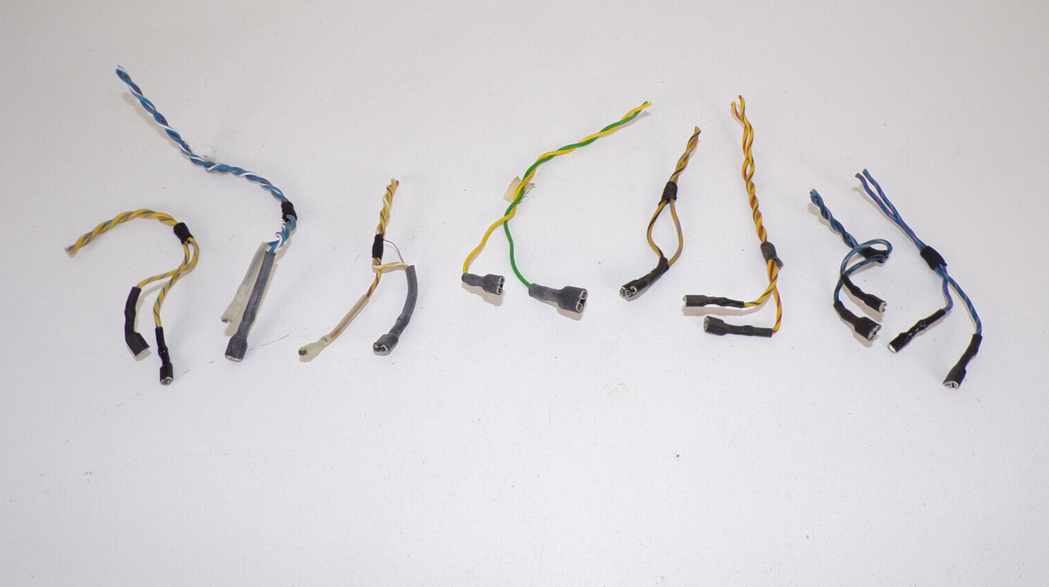 BMW OEM Speaker Wire Terminals Harness Pigtail Female Spade Connector