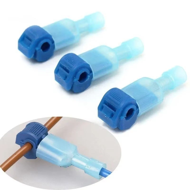 20pcs/40Pcs Quick Splice Wire Connectors Snap Lock Crimp Terminals Electrical