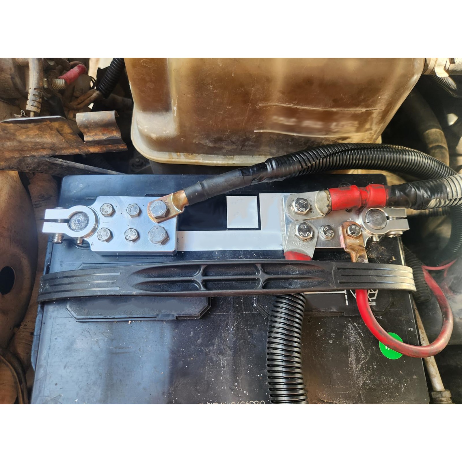 For SAE Post Style Flat Battery Terminal for Audio Modification Light Bar