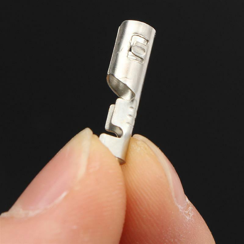 50Pairs 4.0mm Bullet Crimp Terminal Car Electrical Wire Female Male Connectors