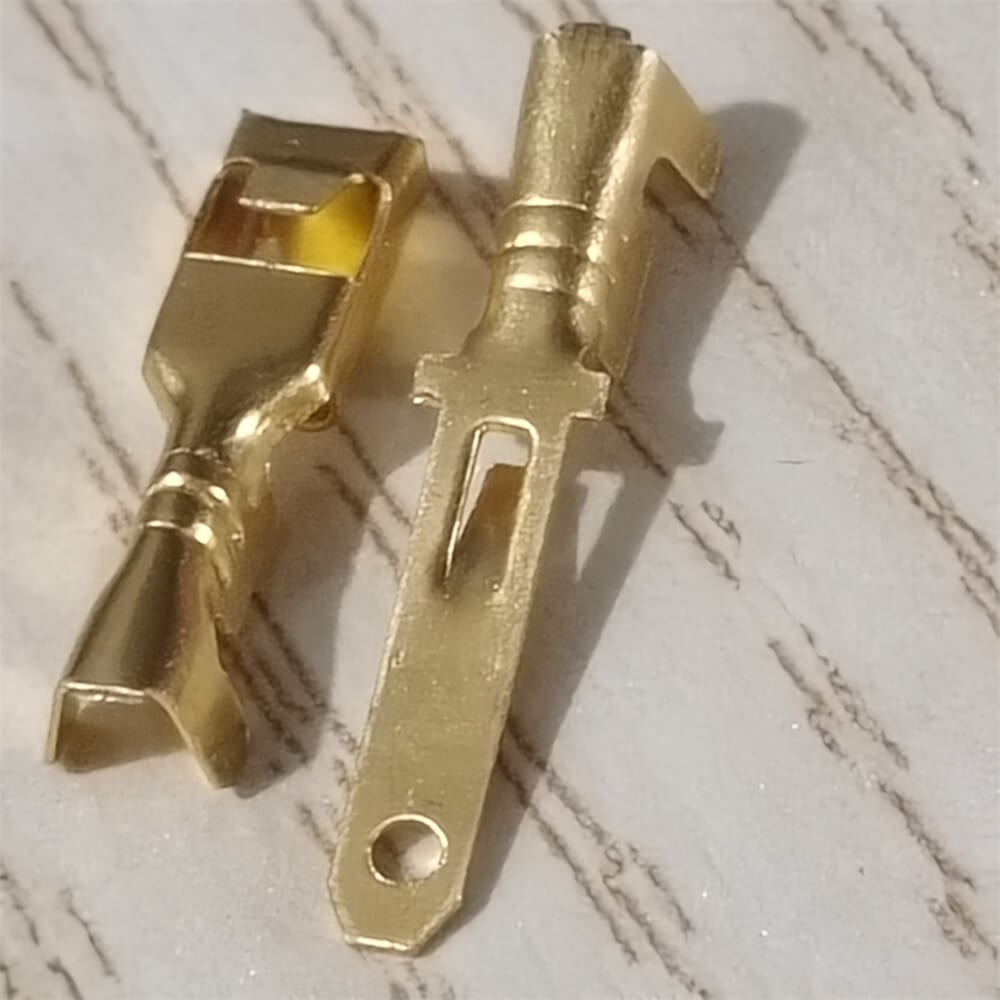 200pcs Noninsulated Male Female 2.8mm Spade Terminal Quick Splice Wire Connector