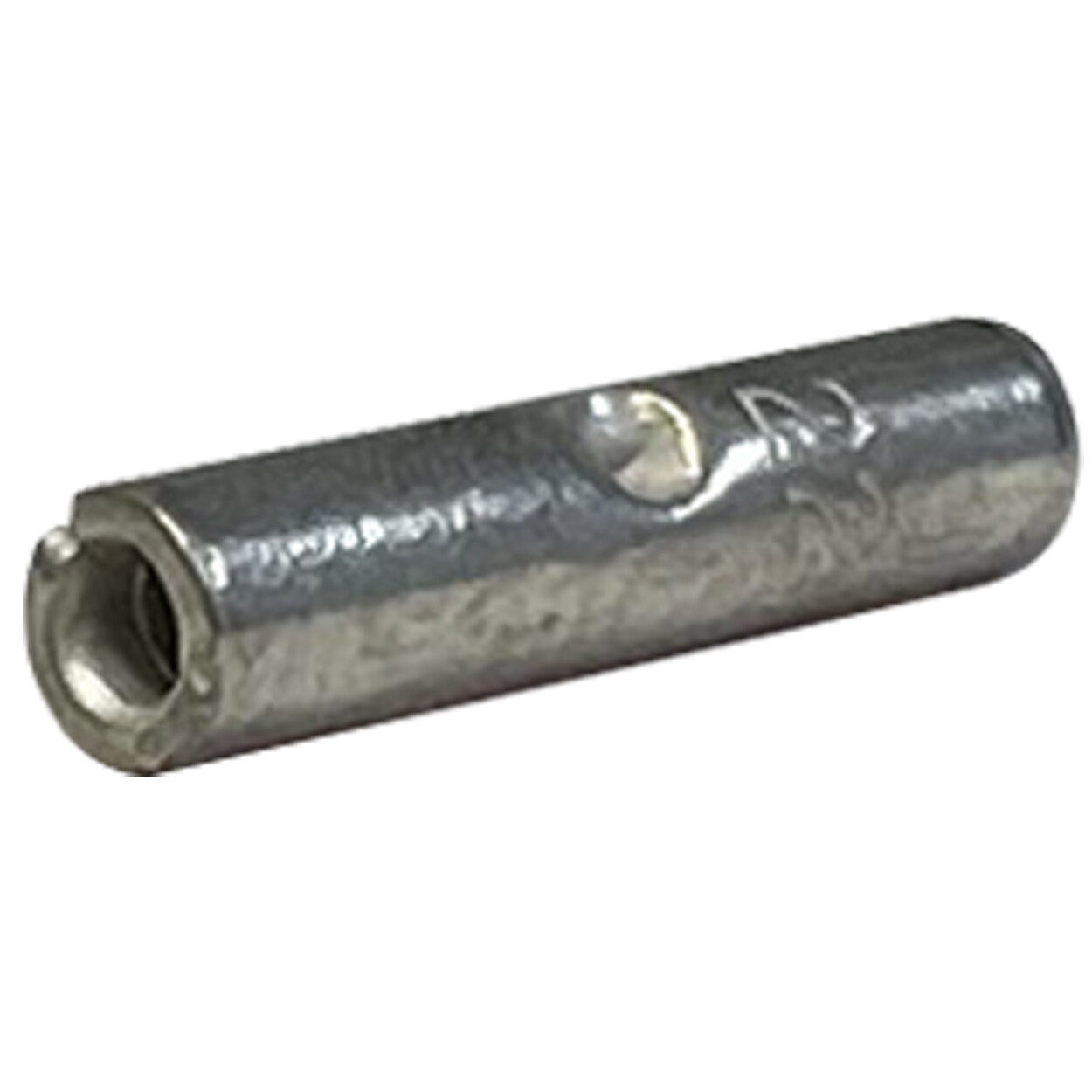 (100) Non-Insulated 22-18 Gauge Uninsulated Butt Splice Connector Wire Terminal