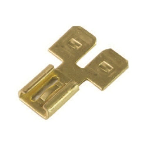 MVP Flat Single Female to Double Male .250″ Disconnect Terminal Adapter 1/4″ Tab